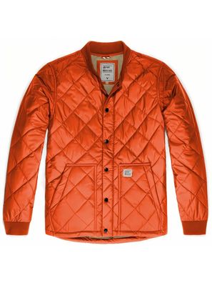 Vintage Industries Steppjacke Brody Jacket Orange