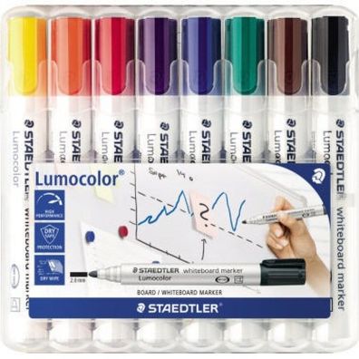 Staedtler Whiteboardmarker Lumocolor 8St Box