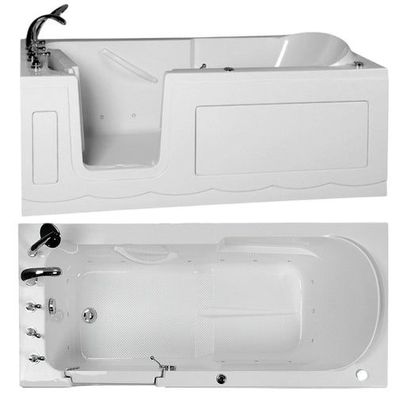 Luxus Tür Seniorenbadewanne F1 Whirlpool Senioren Badewanne 150x75