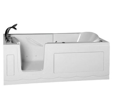 Luxus Tür Seniorenbadewanne F1 Whirlpool Senioren Badewanne 150x75 cm