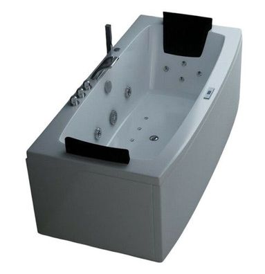 Luxus LED Whirlpool Badewanne SET 170x80 cm + Heizung+Hydrojet + Ozon e