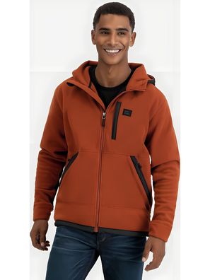 Vintage Industries Fleecejacke Vitor Hollow Fibre Fleece Brick
