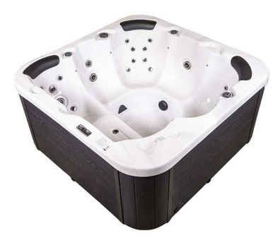 XXL Luxus SPA LED Whirlpool SET Milano 200x200 Outdoor+Indoor Pool UV 6 Pers
