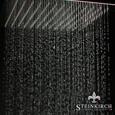 XXL Premium Duschkopf 30x30cm Regendusche Rainshower V304b Edelstahl poliert