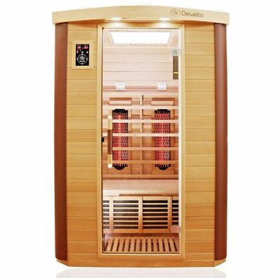 XXL Luxus LED Infrarotsauna Sauna Infrarotkabine Wärmekabine Vollspektrum 2024