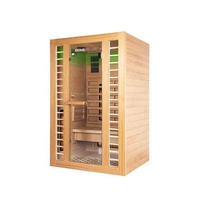 LED Infrarotkabine 120x105x190 Infrarotsauna Wärmekabine Vollspektrum Radio NEU