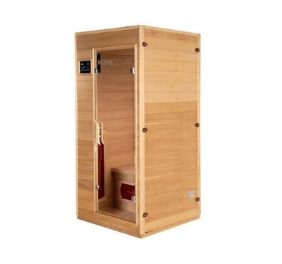 Luxus LED Infrarotsauna 90x90 cm Sauna Infrarotkabine Wärmekabine Neuheit 2026