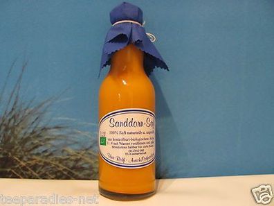 34,85 €/L 0,33 l -100% Saft "Sanddornsaft à 0, 33l Bio Sanddorn Saft