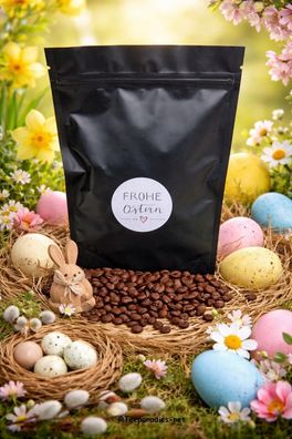 98,00 €/kg Kaffee Ostertütchen mit „Ostersticker Frohe Ostern“ 50 g. Aroma