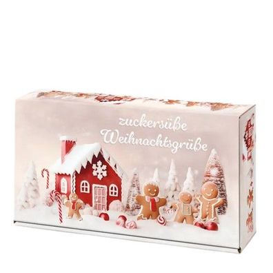 5,50 EUR/Stck 2er Weihnachtpräsentkarton: "Zuckersüße Weihnachtsgrüße“