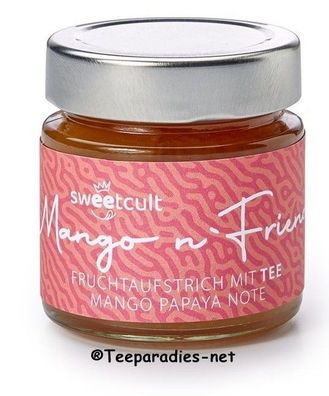 21,48 €/kg Fruchtaufstrich Mango n´ Friends mit Mango und Papaya 135 Gramm