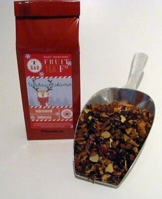 59,00 €/kg 100 g. Weihnachtstee Früchte Teemischung Weihnachtskamin