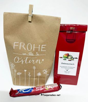 6,90 €/Einheit Ostertütchen „Frohe Ostern“ Ostertee „Set“ Ostergeschenk