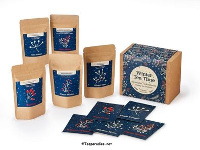 GP 75,71 EUR/Kg Geschenkset „Winter Tea Time“ 350 g. Weihnachtsgeschenk