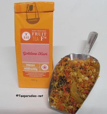 39,00 €/kg 100 g. Früchteteemischung " Golden Kiwi" Tea
