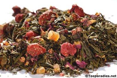 69,00 €/kg Gute Laune Tee aromatisierter Grüntee 100g Gute Laune Tee