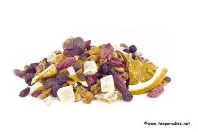 39,00 €/kg Früchtetee: Apfeltraum Goji Granatapfel Mango 100 g Weihnachtstee