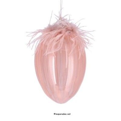 9,90 EUR/Stck Glas Ei "Tuffi" zum Hängen Osterei zum Aufhängen