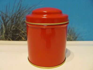 4,90 EUR/Stck Teedose Rote Teedose runde rote Teedose 50 g. Dose