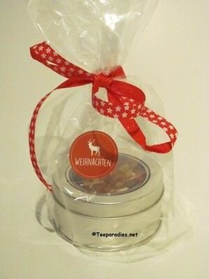 9,90 EUR/Einheit Weihnachtspräsent: Knuspertraum Dose mit 50 g. Tee