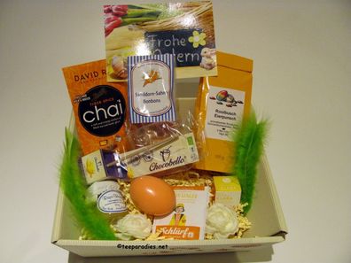 GP 24,90 EUR/Stck Präsent Eierpunsch Osterpräsent David Rio Schlürf Büdel Tee