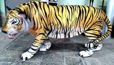XXL TIGER Lebensgross LÖWE Premium Gartendeko 170 Gartendekoration DEKO FIGUR v2