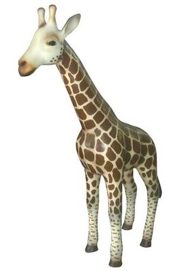 XL Premium Giraffe Baby lebensgross 110 cm Kind Wild Garten Deko Figur Neu
