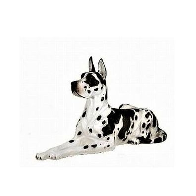XXL Premium Dogge in lebensgross 90cm Hund Garten Deko Figur inkl. Spedition
