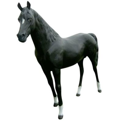 XXL Pferd lebensgross Premium Gartendeko ca. 220 cm Gartendekoration-Deko Figur verst