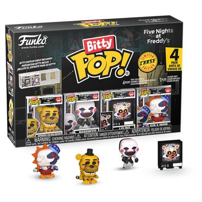 Blister Bitty POP Five Nights at Freddy' mit 4 Figuren in limitierter Auflage