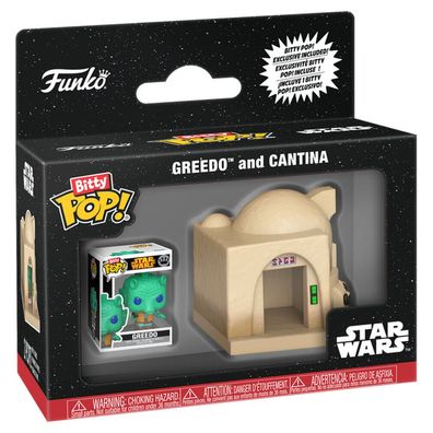 Bitty POP-Figur Town Star Wars Greedo und Cantina