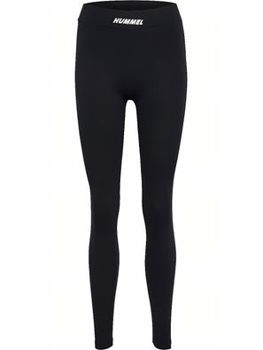 Hummel Damen Leggings Hmlelemental Cotton Hw Tights 228770
