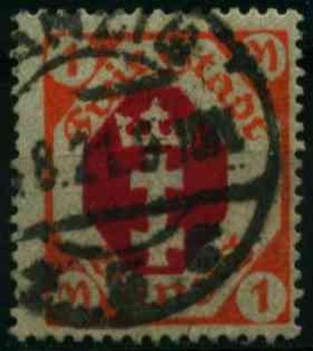 DANZIG 1921 Nr 83X gestempelt X0F40DE