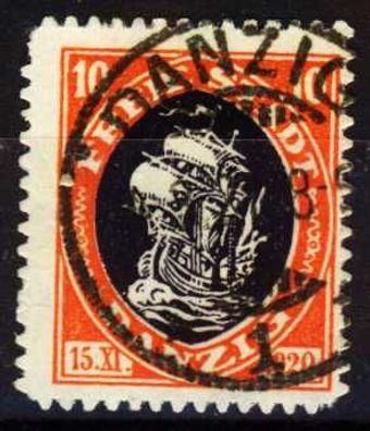 DANZIG 1921 Nr 54 gestempelt X12C482
