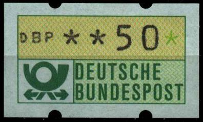 BRD ATM 1981 Nr 1-1-050R postfrisch S4AF886