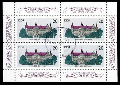 DDR BLOCK Kleinbogen Nr 3033 gestempelt Kleinbg X2BFB7E