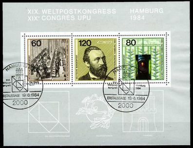 BRD BLOCK Kleinbogen 1949 1989 Block 19 ESST HA X2C971A