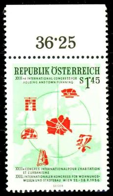 Österreich 1956 Nr 1027 postfrisch ORA X336AF6
