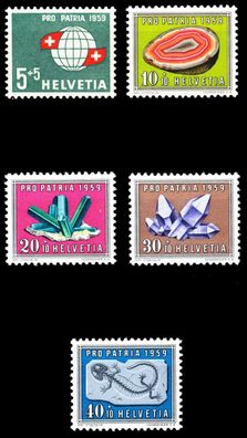 Schweiz PRO PATRIA Nr 674-678 postfrisch X4C9B6E