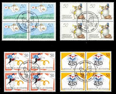 Liechtenstein 1992 Nr 1041-1044 ESST X60A40A