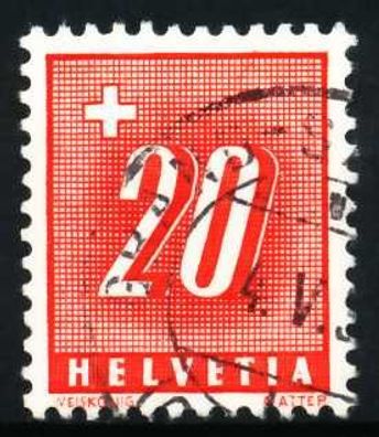 Schweiz PORTO Nr 57z gestempelt X631EBA