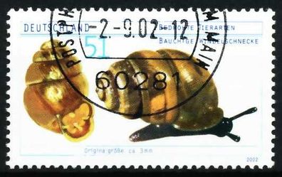BRD 2002 Nr 2265 zentrisch gestempelt X64D086