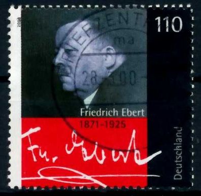 BRD 2000 Nr 2101 zentrisch gestempelt X6D4936