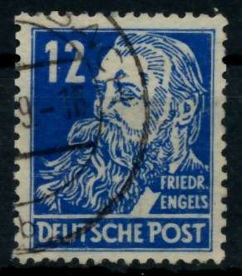SBZ ALLG. Ausgaben Nr 216 gestempelt X8E124A