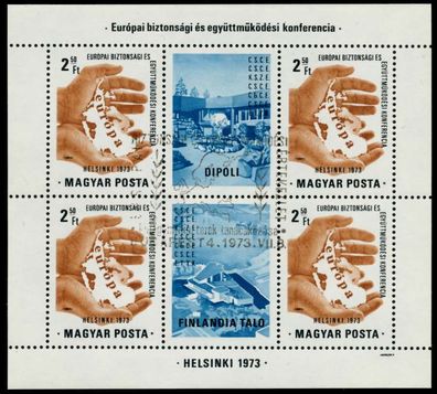 UNGARN Block 99A ESST zentrisch gestempelt S03B506