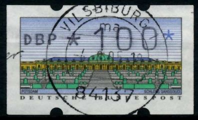 BRD ATM 1993 Nr 2-1.1-0100 zentrisch gestempelt X97425A