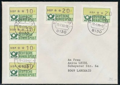 BRD ATM1-060 BRIEF MIF Starnberger Springer X7E4542