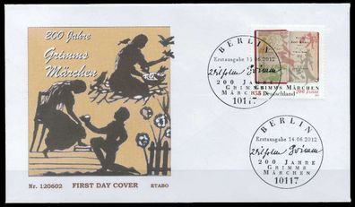 BRD BELEGE Nr 2938 BRIEF FDC X86F7A6