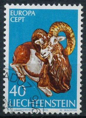Liechtenstein 1976 Nr 642 gestempelt SB4614A