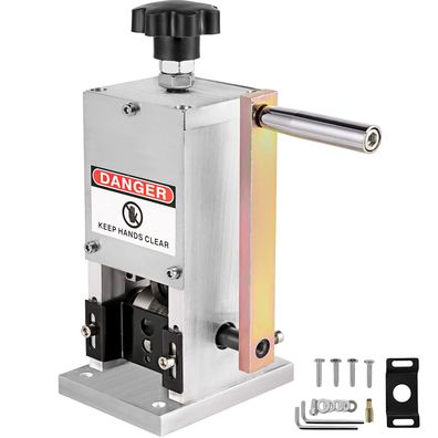 VEVOR Abisoliermaschine 1,5-25 mm Kabelschälmaschine aus Aluminium manuell
